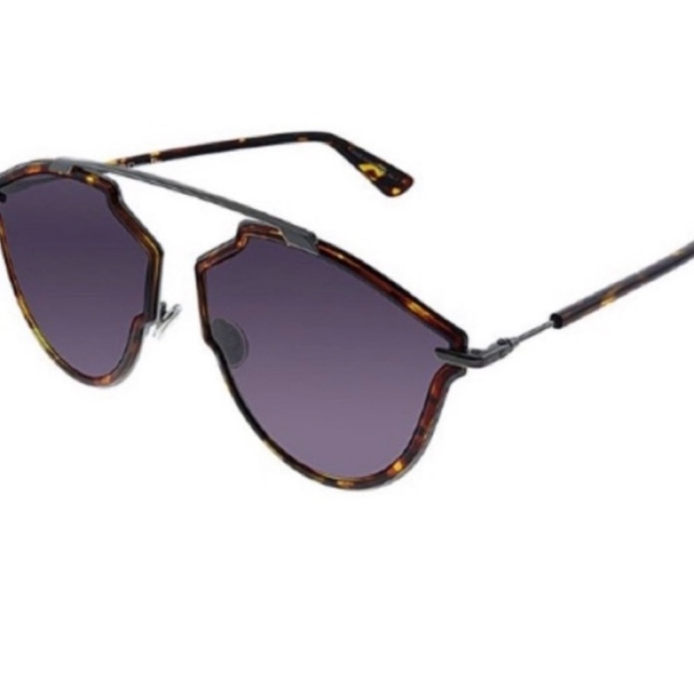 BNWT Dior Tortoise Geometric Sunglasses